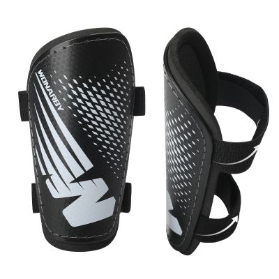 Shin Guards Soccer Youth Kids - Shin Guard for Boys Girls Teenagers Toddler 2-18 Years Old - Football Shin Pads Protection Equipment with Adjustable Straps - Black, L