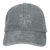 Astronomys Telescopes Hat Baseball Cap for Men Women Adjustable Fashion Sun Hats Gray view 1