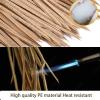 1.65X3.3ft Grass Runner Material Decorations Waterproof, Thatch Roofing Tiles Rolls Duck Blind Boat Blinds Raffia Grass Hut, Palm Thatch Rolls Duck Boat Blinds Straw Roof for Umbrella Covers Mini Bar view 2