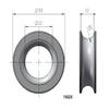 Blue Shark-Low Friction Ring 21mm X 10mm(5-Pack) view 2