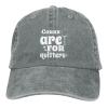 Corks are for Quitters Hat Baseball Cap for Men Women Adjustable Fashion Sun Hats Gray view 1