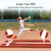 KuiBonu 2024 Upgraded Version Softball Pitching Mat with Rubber, Denser Antifade Turf, Antislip Rubber Bottom, 10' X 3' Softball Pitching Mound for Outdoor and Indoor view 4