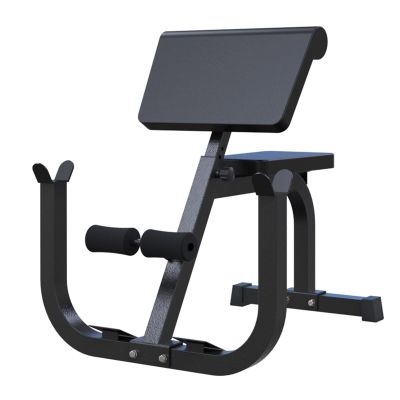 WAHHWF Preacher Curl Bench, Roman Chair Hyperextension Bench for Home Gym Fitness, Heavy Duty Weight Bench Back Extension Exercise Equipment, Loads 330lbs