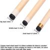 RYGHTTYT billiards house cues Rod Box Set Handmade Pool Cues 58 Inch Feels Super Good, Maple Pool Cue Stick Adult 19Oz 9.5-11.5-13Mm Tips, 1/2 Split American Snooker Cue Excellent Ball Control(Color:R view 3