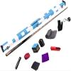 RYGHTTYT Billiards House cues Billiard Pool Cue, 57-Inch Through Rod, North American Ash Wood Handcraft Snooker Cue with 10Mm Head, Very Good Grip(Color:Cue Box B) view 1