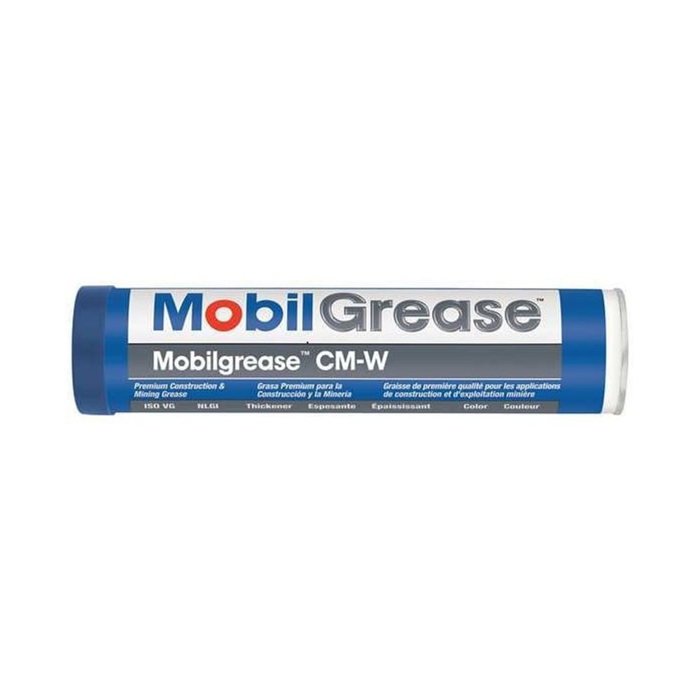 Mobil 121086 Mobilgrease CM-W Extreme Pressure Grease, Cartridge ZMS4005411 | Lubricating Industrial & Exercise Equipment, Improving Mechanical Efficiency | Works with Matrix XULT Stationary Bike