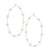 Pearl Earrings Trend Pearl Big Circle Earrings Fashion Exaggerate Personality view 1