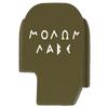 NDZ Performance Rear Slide Cover Plate for Sig P365 P365X P365 XL P365 X Macro P365 Fuse 9mm .380 Laser Engraved Aluminum in Olive Drab Green - Molon Labe Old Styled view 1