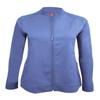 Women's Ultra Soft Front Zip Warm-Up Scrub Jacket (True Royal Blue, X-Small) view 1