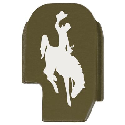 NDZ Performance Rear Slide Cover Plate for Sig P365 P365X P365 XL P365 X Macro P365 Fuse 9mm .380 Laser Engraved Aluminum in Olive Drab Green - Bucking Bronco 1