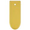 NDZ Performance Magazine Base Plate Finger Extension for Glock 43X 48 9mm Laser Engraved Anodized Aluminum in Gold, Made in The USA - Awareness Ribbon view 3