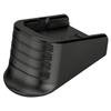 NDZ Performance Magazine Base Plate Finger Extension for Glock 43X 48 9mm Laser Engraved Anodized Aluminum in Black, Made in The USA - Submarine Warfare Insignia view 2