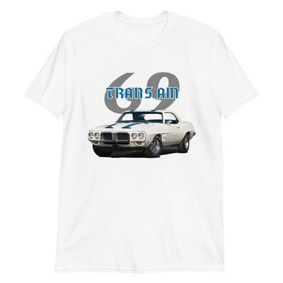 1969 Trans Am Cameo Ivory 69 Firebird Muscle car T-Shirt