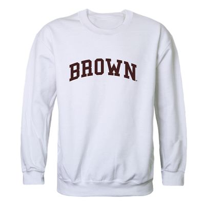 W Republic Brown Bears Arch Fleece Crewneck Pullover Sweatshirt, Adult Unisex, White, Medium - NCAA Officially Licensed Apparel