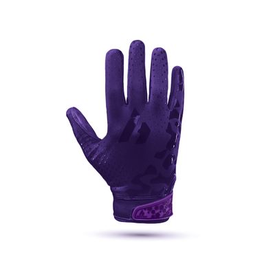 Repsters RPG1 Football Gloves - Adult & Youth Sizes (Eggplant, Adult - Small)