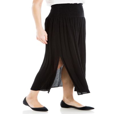 Max Studio Women's Maxi Skirt, Black, X-Small