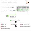 Rich Green Valley Compatible with MYZONE MZ-3 MZ-1 Heart Rate Monitor Replacement Chest Strap(Red, Medium, 2Pack) view 2