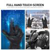 BISON DENIM Winter Genuine Sheepskin Leather Gloves for Men, Touchscreen Texting Warm Cashmere Lined Gloves for Driving (Tan,XX-Large) view 4