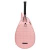 apott Pink Tennis Bag Waterproof Tennis Crossbody Backpack Sports Sling for Pickleball Racketball for Men Women view 1