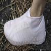 SPLANDIN Waterproof Shoe Covers for Kids, Women & Men. Reusable Dustproof & Anti Slip Silicone Rain Shoe Covers, Sustainable & BPA Free. Overshoes Protectors. (Clear, Medium (Size 6.5-9)) view 4