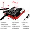 ZCBYBT 20PSI Digital Electric Air Pump, with 12V DC Car Connector, Great for Paddle Boards, Inflatable Boats and Kayaks view 2