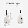 apott White Tennis Bag Waterproof Tennis Crossbody Backpack Sports Sling for Pickleball Racketball for Men Women view 2