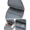 apott White Tennis Bag Waterproof Tennis Crossbody Backpack Sports Sling for Pickleball Racketball for Men Women view 3
