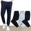 keusyoi Men's Jogging Sweatpants Male Running Sport Fitness Sportswear Breathable Pants Casual Cotton Trousers Pants White view 2