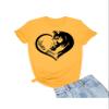 XX-Large Gold Mens Horse Girl Loves Horses Gift Idea T-Shirt view 1