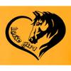 XX-Large Gold Mens Horse Girl Loves Horses Gift Idea T-Shirt view 4