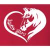 4X-Large Red Mens Horse Girl Loves Horses Gift Idea T-Shirt view 4