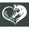 3X-Large Forest Green Mens Horse Girl Loves Horses Gift Idea T-Shirt view 4
