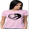 3X-Large Pink Women Horse Girl Loves Horses Gift Idea T-Shirt view 2