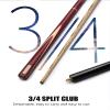 57 Inch Pool Cue Set,Handmade Ash Wood Pool Cue Snooker Cues Adult 10.3/11.5mm Tip Billiard Ques Sticks for Home Bars Pool Halls,Single Shot,10.3MM view 3