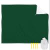 Modern Minimalism Hunter Green Beach Blanket Extra Large 118x108in Outdoor Waterproof Sandproof Picnic Blankets with Stakes Lightweight Beach Mat for Camping Travel Hiking,St Patricks Olive Green view 1