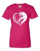 3X-Large Cyber Pink Women Horse Girl Loves Horses Gift Idea T-Shirt view 3