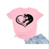 3X-Large Pink Mens Horse Girl Loves Horses Gift Idea T-Shirt view 1