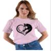 3X-Large Pink Mens Horse Girl Loves Horses Gift Idea T-Shirt view 2