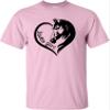 3X-Large Pink Mens Horse Girl Loves Horses Gift Idea T-Shirt view 3