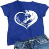 XX-Large Royal Women Horse Girl Loves Horses Gift Idea T-Shirt view 1