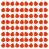 Meooeck 80 Pcs Cheerleading Pom Poms Sports Dance Spirit Cheer Pompoms with Handles Plastic Cheerleader Stuff for Sport Game Gymnastics Football Basketball Sports Team Dance Club Party(Orange) view 1
