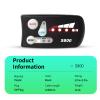 Ebike LED Display Screen,36V 48V LCD Display for Electric Bicycle LED S800, Electric Bike Scooter Display Meter E-Bike Accessorieswith 5 Pin SM Plug (48V S800) view 2