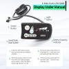 Ebike LED Display Screen,36V 48V LCD Display for Electric Bicycle LED S800, Electric Bike Scooter Display Meter E-Bike Accessorieswith 5 Pin SM Plug (48V S800) view 3