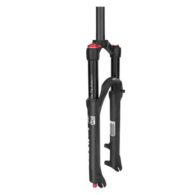 BOXKAT Suspension Fork 26/27.5/29 Inch Mountain Bike Front Fork QR 9mm Rebound Adjust Travel 120mm Straight Tube (Color : Manual Lockout, Size : 29inch)