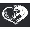 X-Large Black Youth Horse Girl Loves Horses Gift Idea Crewneck Sweatshirt view 2