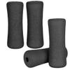 Foam Foot Pads Rollers Two Pair for Home Gym Exercise Machines Equipments Replacements with 1 Inch(2.5cm) Rod (Foam 8.66" X 3.15" Od X 0.87" Id)