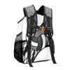 SunFancyCustom Personalized Custom Volleyball Black White Backpack Lightweight Travel Hiking Causual Bag With Name view 3