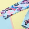 Girls Swimsuit Girls' Separate Swimsuit Long Sleeved Butterfly Print Children's Sunscreen Newborn (Purple, 12-18 Months) view 2