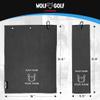 Wolf Golf Towels Personalized Bowling Towel - Bowling Ball Towel - Bowling Accessories for Men - Bowling Accessories for Women - Bowling Gift, Gray - Personal + Team view 2