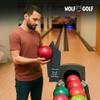 Wolf Golf Towels Personalized Bowling Towel - Bowling Ball Towel - Bowling Accessories for Men - Bowling Accessories for Women - Bowling Gift, Gray - Personal + Team view 3